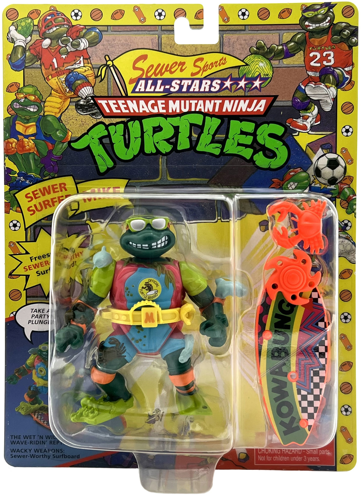 Teenage Mutant Ninja Turtles Classic Sewer Sports All Stars - Michelangelo (US)