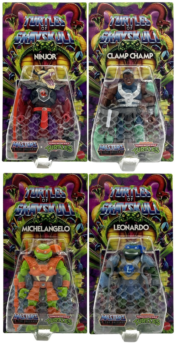 MOTU x TMNT Turtles of Grayskull - Wave 6
