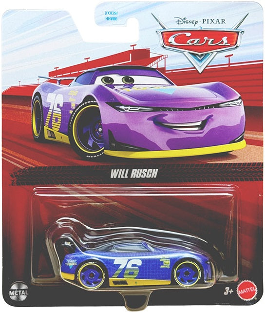 Disney Cars - Will Rusch #76 Vinyl Toupee