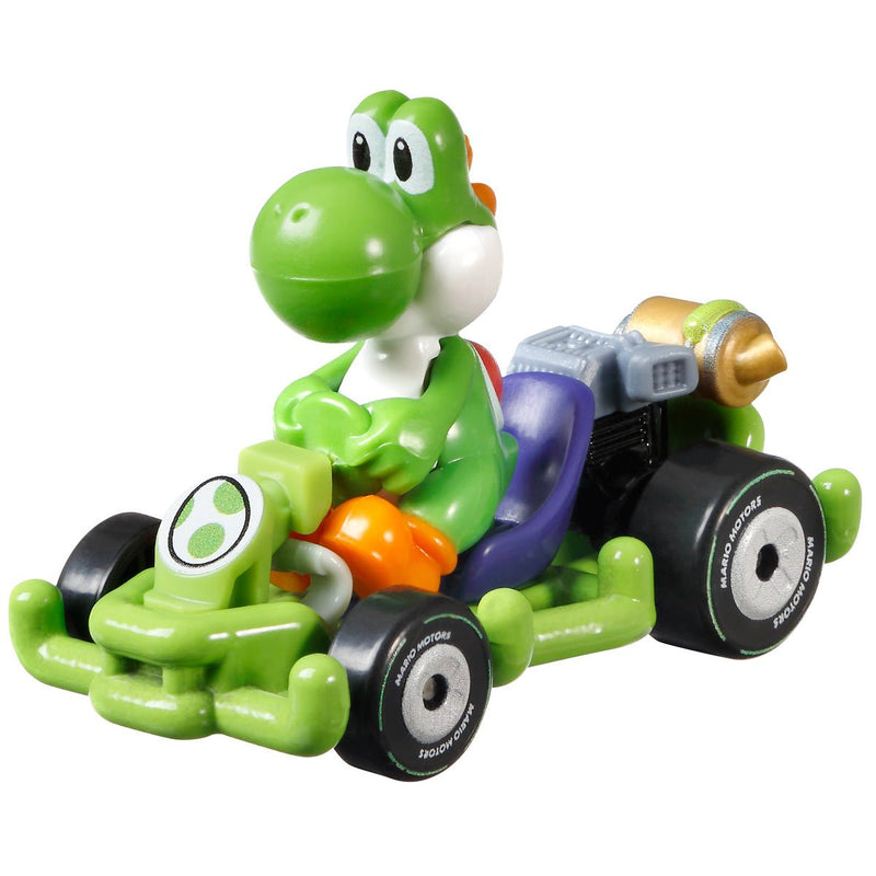 Mario Kart Hot Wheels - Yoshi (Pipe Frame)