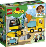 LEGO DUPLO 19031 Camion e Scavatrice Cingolata