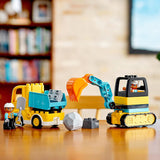LEGO DUPLO 19031 Camion e Scavatrice Cingolata