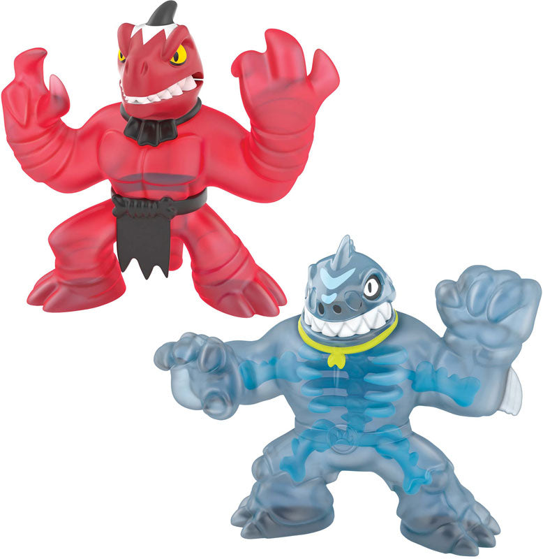 Goo Jit Zu Dino X-Ray - Versus Pack - Thrash vs Veraptz