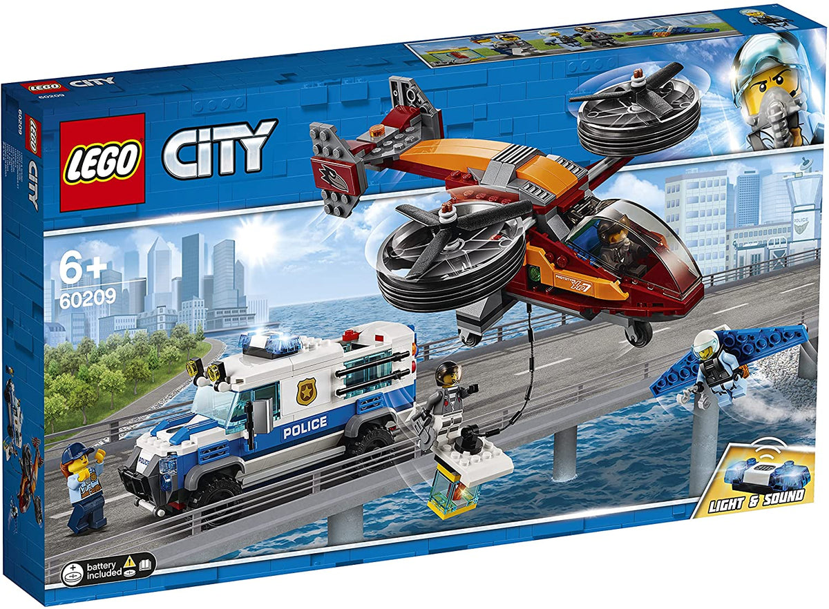 LEGO CITY 60209 Polizia Aerea: Furto di Diamanti