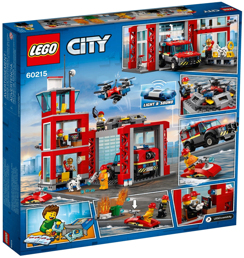 LEGO CITY 60215 Caserma dei Pompieri