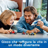 LEGO CITY 60243 Inseguimento sull'elicottero della polizia