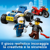 LEGO CITY 60243 Inseguimento sull'elicottero della polizia