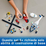 LEGO CITY 60243 Inseguimento sull'elicottero della polizia