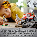 LEGO 76946 Jurassic World - La cattura dei Velociraptor Blue e Beta