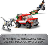 LEGO 76946 Jurassic World - La cattura dei Velociraptor Blue e Beta