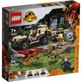 LEGO 76951 Jurassic World - Trasporto del Piroraptor e del Dilofosauro