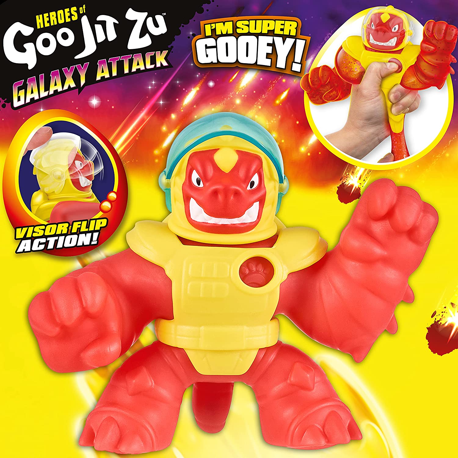 Goo Jit Zu Galaxy Attack - Solar Blast Blazagon