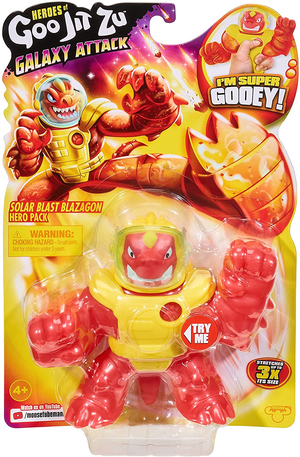 Goo Jit Zu Galaxy Attack - Solar Blast Blazagon