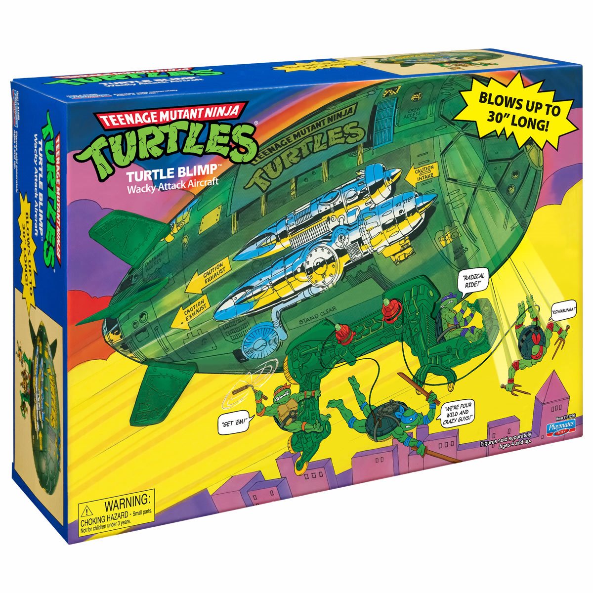 Teenage Mutant Ninja Turtles Classic - Turtle Blimp Dirigibile Veicolo
