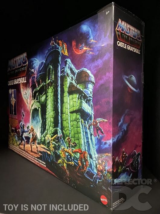 Deflector DC - Masters of the Universe Origins Castello di Grayskull Display Case