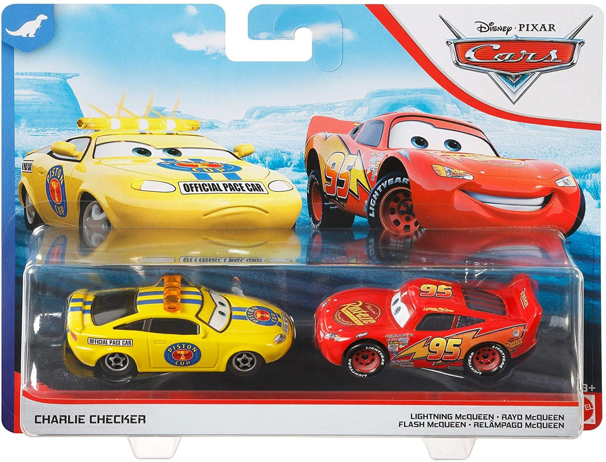 Disney Cars - Charlie Checker & Lightning Mcqueen (Cars 1)