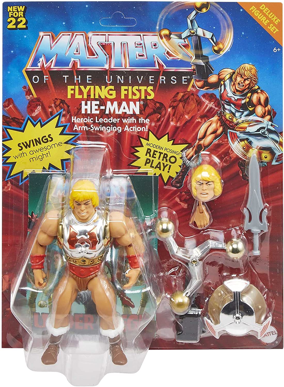 Masters of the Universe Origins Deluxe - Flying Fists He-Man