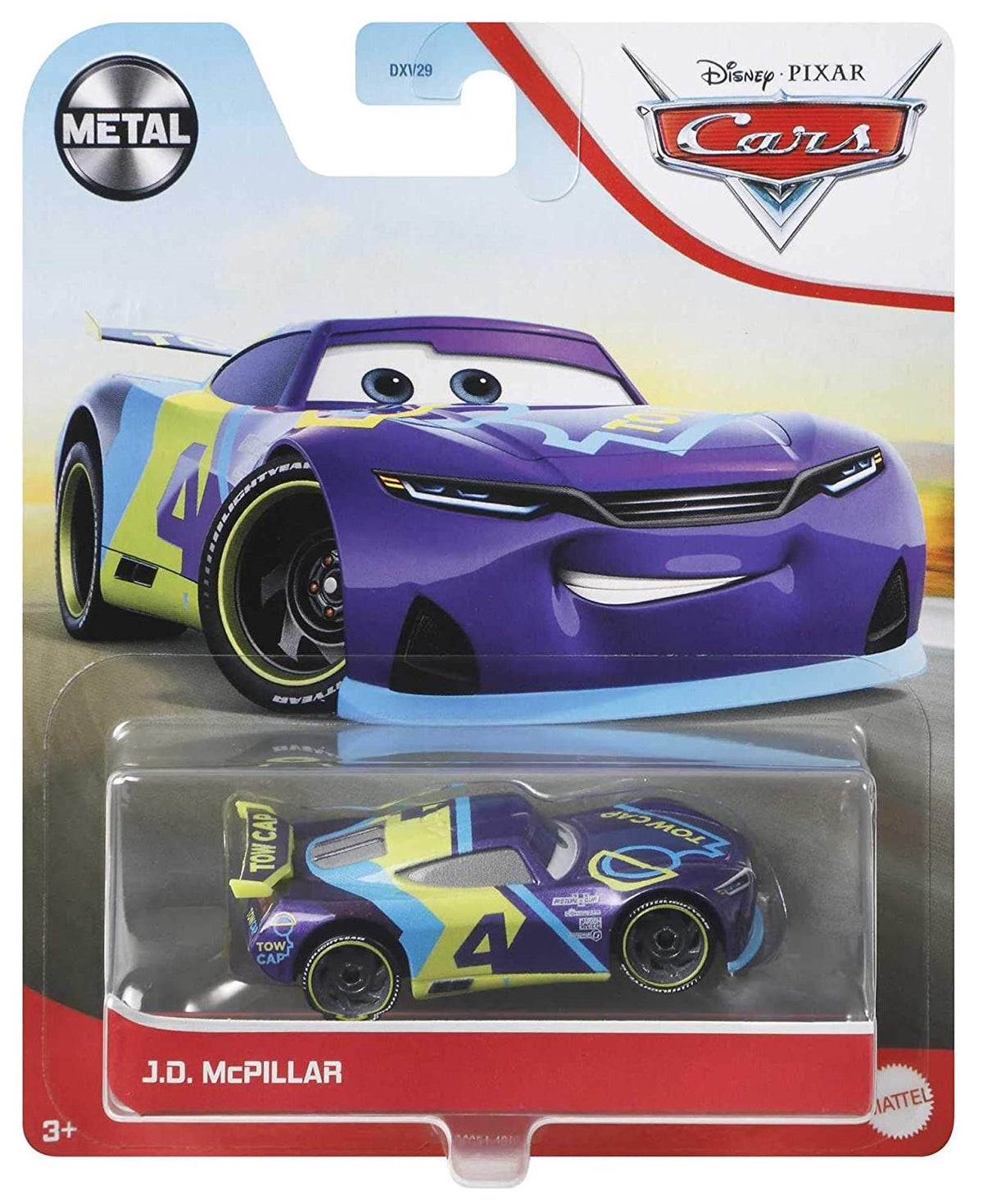 Disney Cars - J.D McPillar #4 Tow Cap