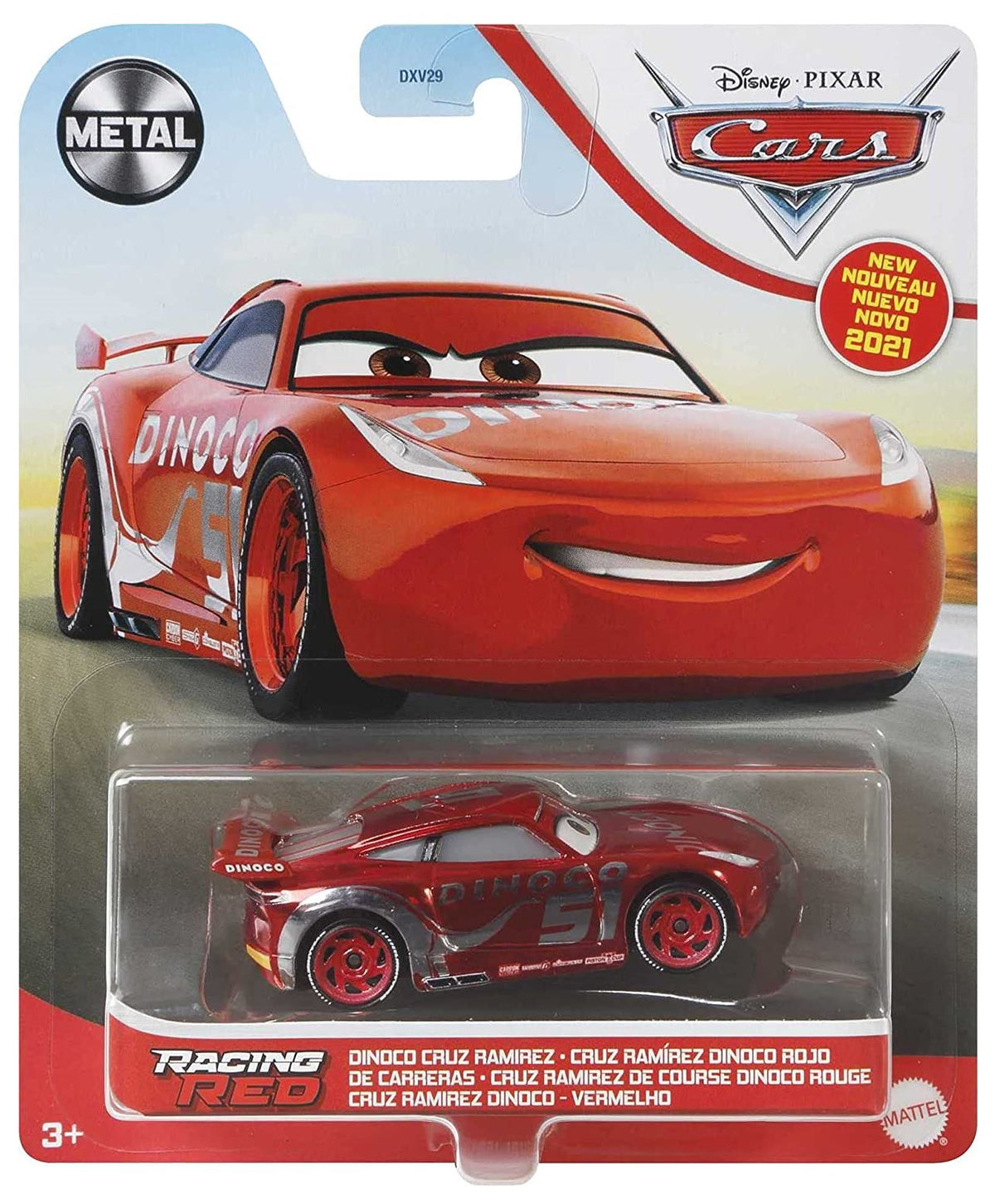Disney Cars - Racing Red Dinoco Cruz Ramirez #51