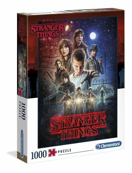 Strangers Things - Stagione 1 Puzzle Clementoni 1000 pezzi