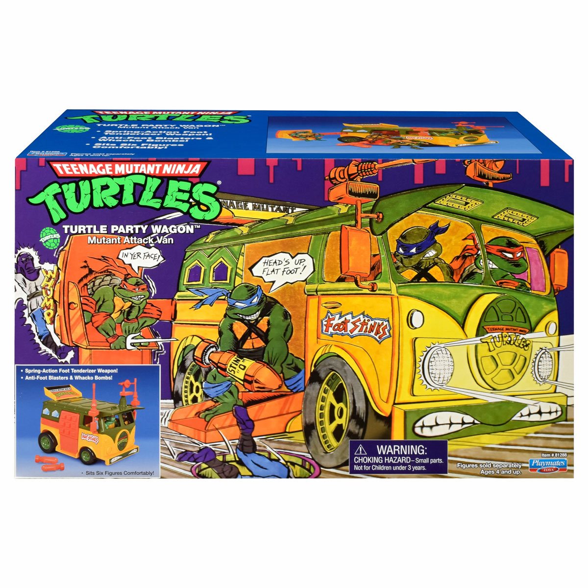 Teenage Mutant Ninja Turtles Classic - Turtle Party Wagon Veicolo