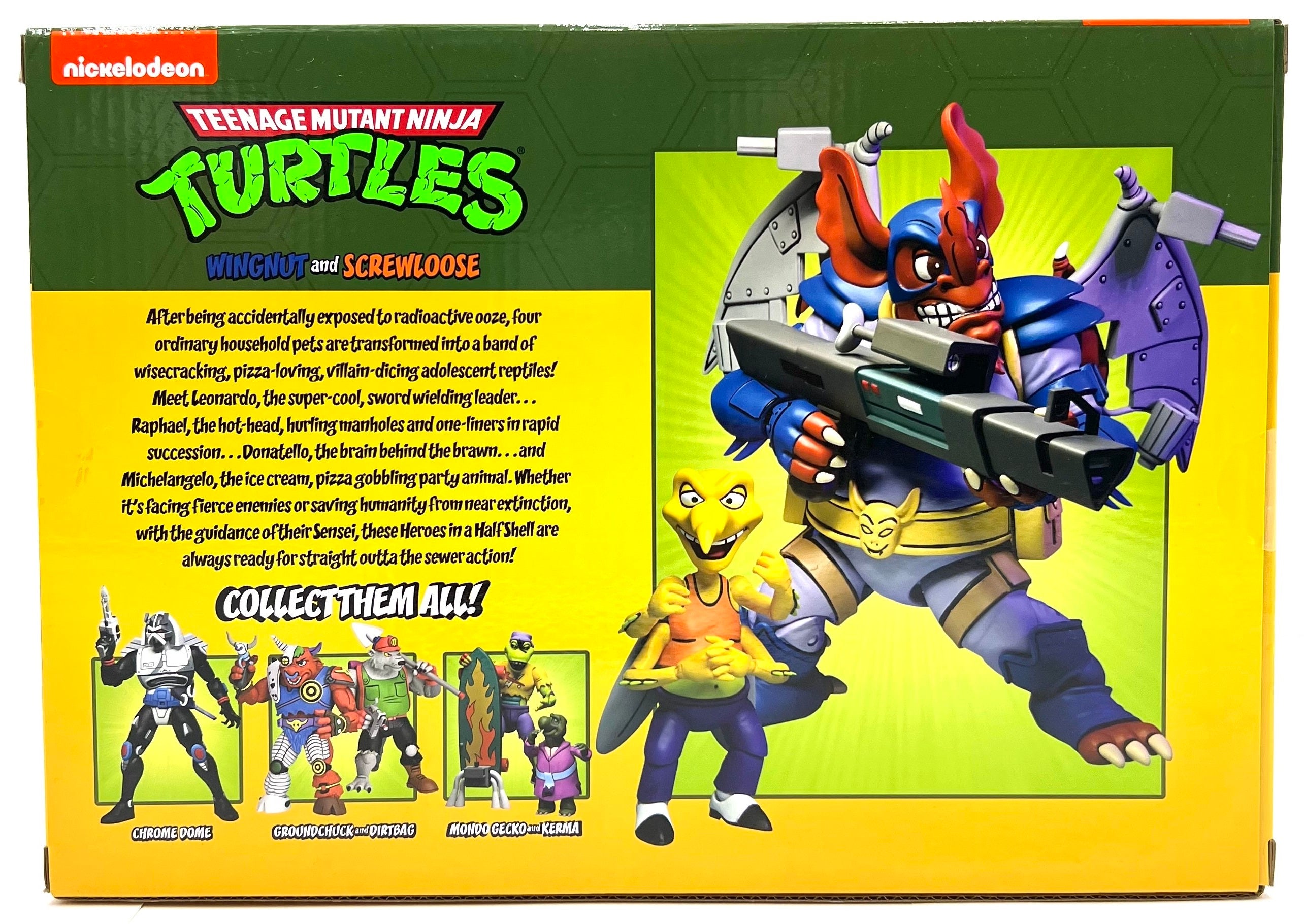 Wingnat Teenage Mutant Ninja Turtles - Wingnut & Screwloose – Collector World